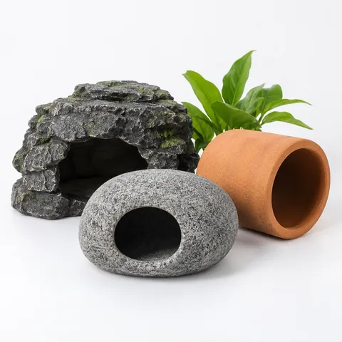 Aquarium caves and hides